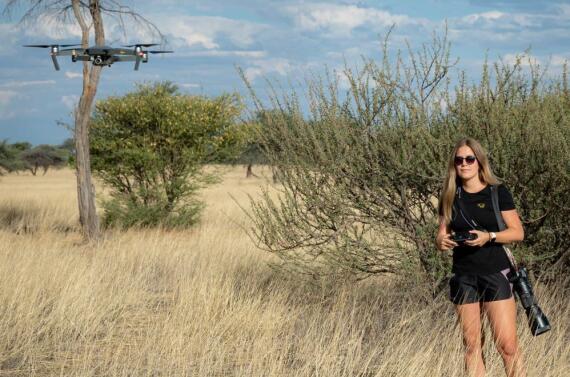 Geierschutz im Wildschutzreservat Kuzikus in Namibia