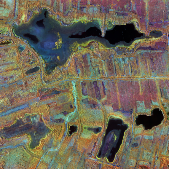 Aerial image Peatland
