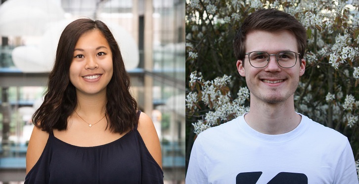 Linda Quach and Valentin Göldner