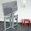 Stroemungstafel in der Ausstellung