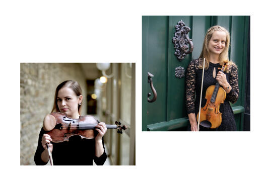 Masterprüfungen “Violine” | Julia Klaus und Olga Shupik