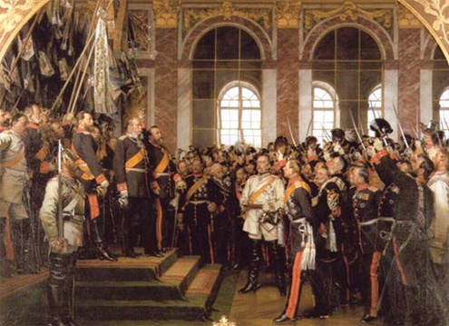 Gemälde der Reichsgründung 1871