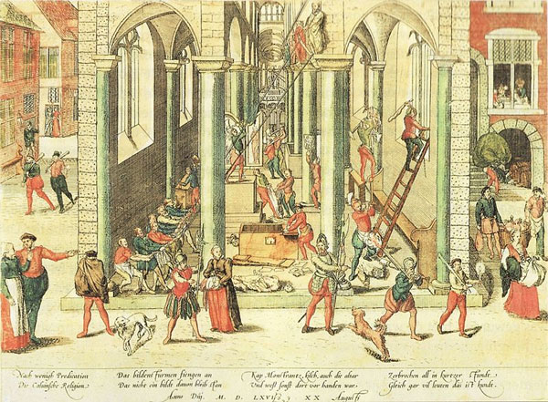 Frans Hogenberg: Bildersturm, 1566