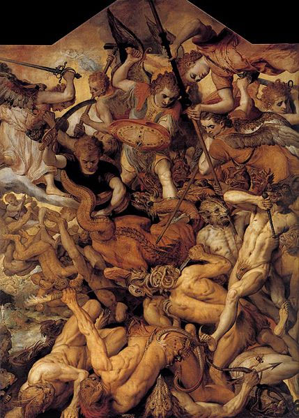 Frans Floris: Engelsturz, 1554