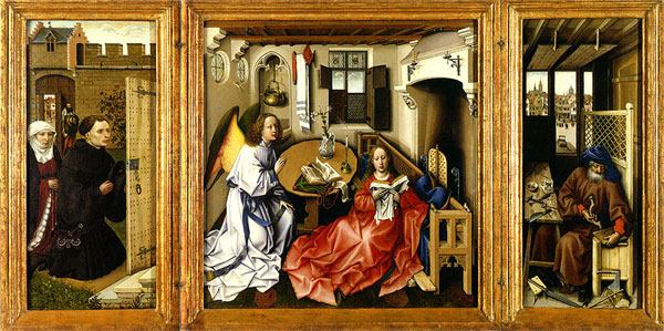 Meister von Flémalle: Merode Altar, um 1425