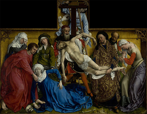 Rogier van der Weyden: Kreuzabnahme, 1435 bis 1440