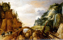 Berglandschaft (1601) von Joos de Momper