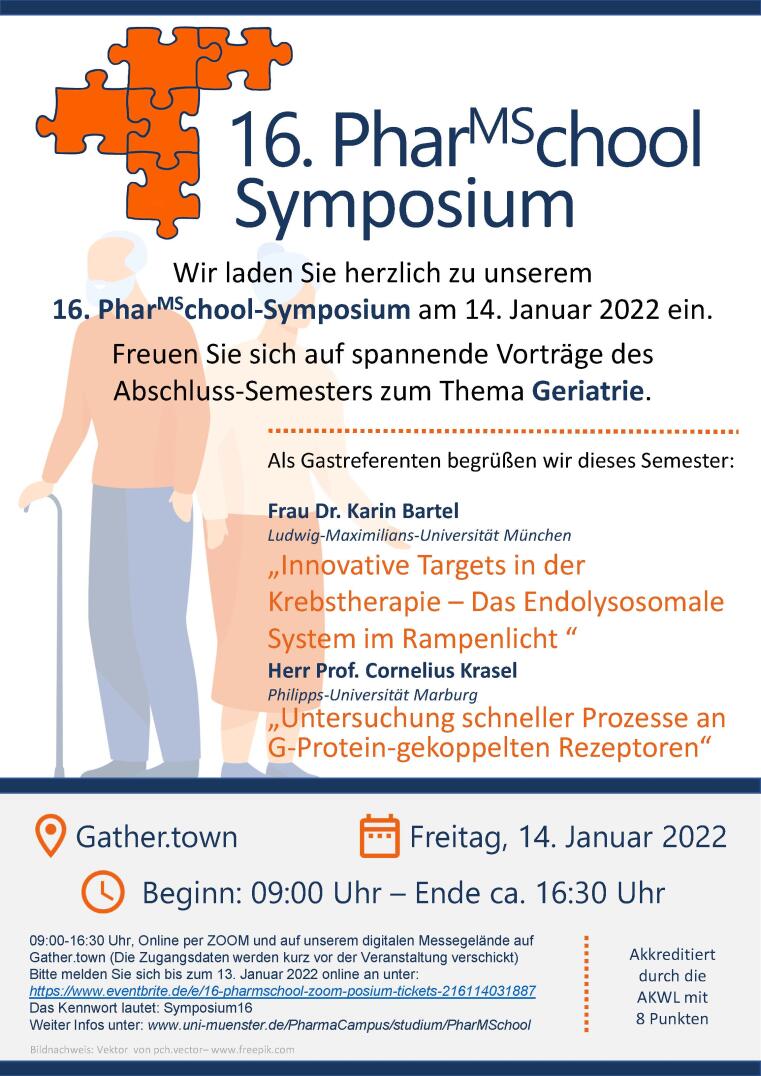 16te PharMSchool-Symposium