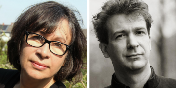 Porträts von Alida Bremer und Erik Lindner