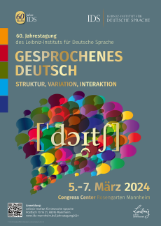 Poster der 60. IDS-Jahrestagung