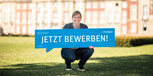Die Online-Bewerbung um ein ProTalent-Stipendium ist bis einschließlich 01. Juli 2024 möglich.