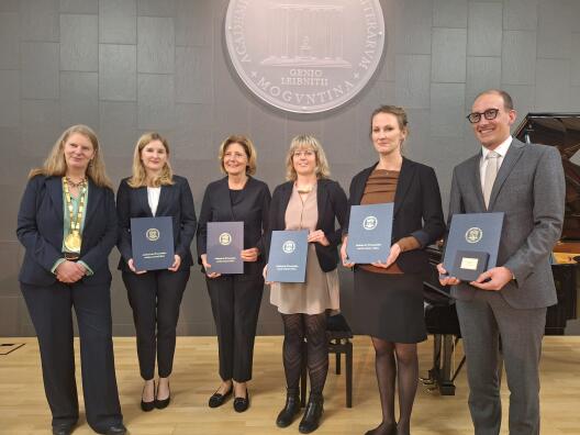 Gruppenfoto von der Preisverleihung