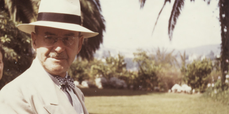 Thomas Mann in den "Pacific Palisades"