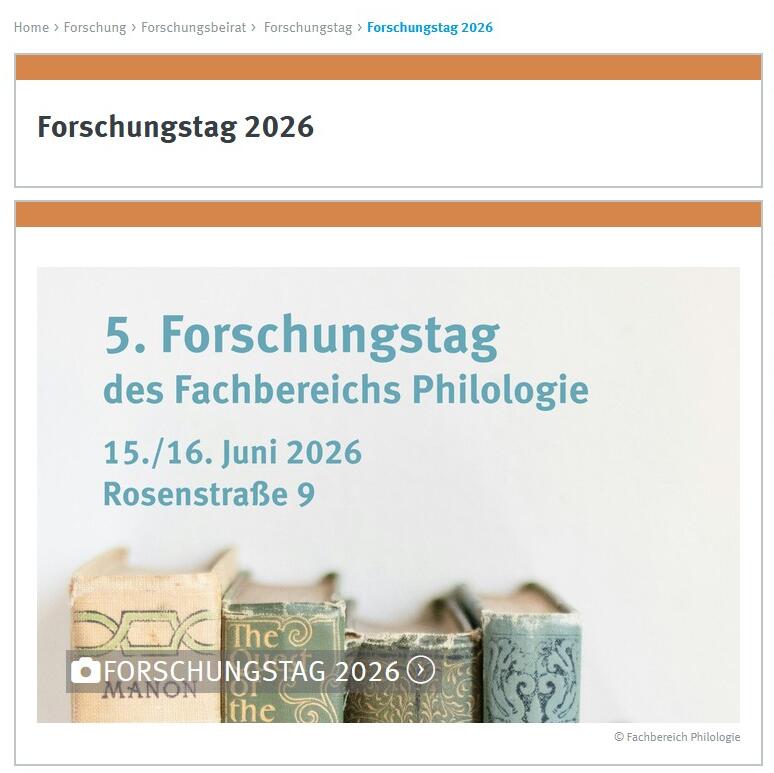 Screenshot der Intranetseite
