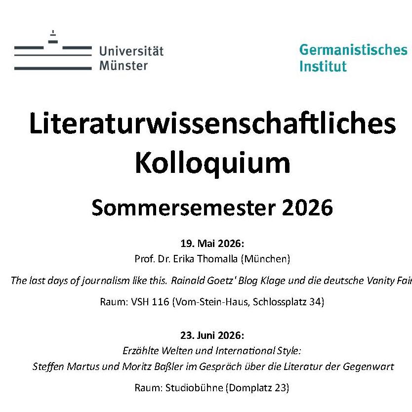 Ausschnitt aus dem Programm
