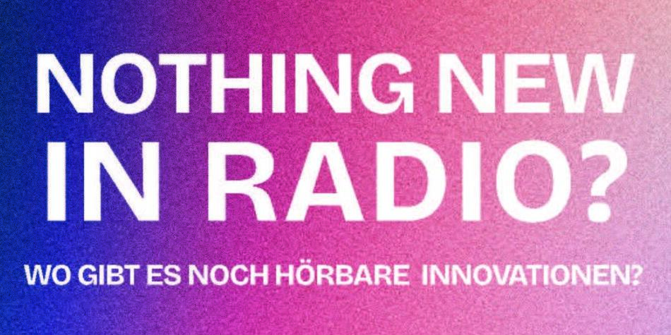 Nothing new in radio? 