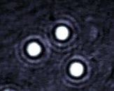 Ausschnitt mit lokalisierten Strukturen