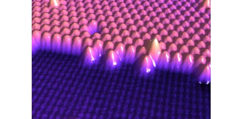 STM image of (2x1)O and (6x2)O reconstructed oxides on Cu(110)