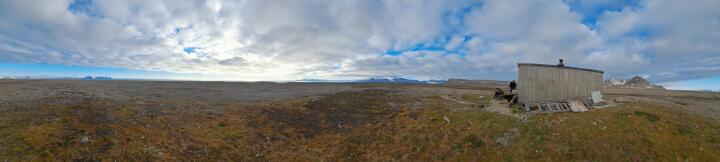 Spektakuläres 360° Panorama an der Geopol-Hütte