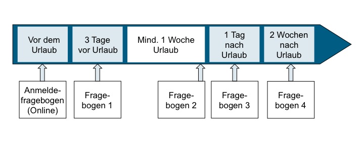 Urlaubsstudie Ablauf
