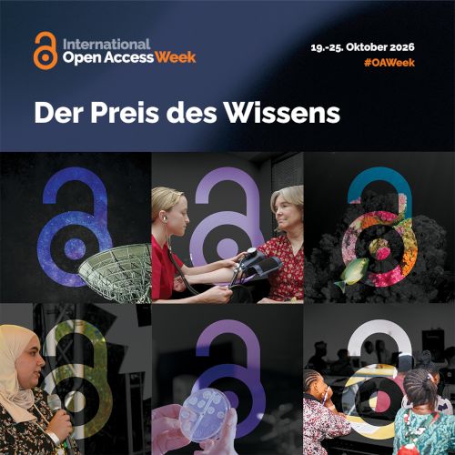 Plakat zur Open-Access-Woche