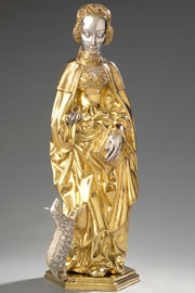 News-goldene-pracht-reliquienstatuette-der-heiligen-agnes