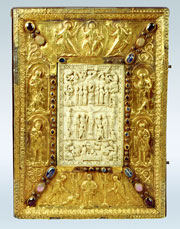 Buchdeckel des Evangeliars der Äbtissin Theophanu
