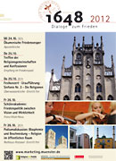 Plakat Dialoge zum Frieden 2012