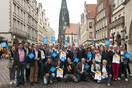 An „Münsters Wissen schafft“ sind viele Akteure beteiligt.