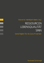 Buchcover „Ressourcen – Lebensqualität – Sinn“