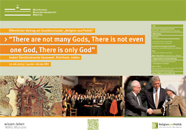 Plakat des Workshops „Only God – The Nondual Teaching of Advaita Vedānta“
