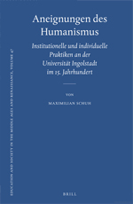 Buchcover „Aneignungen des Humanismus“