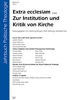 Buchcover des Jahrbuchs Politische Theologie