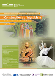 Plakat der Tagung „Constructions of Mysticism“