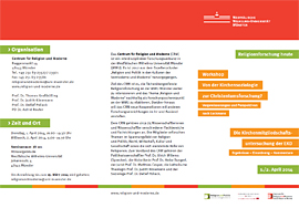 Programm des Workshops