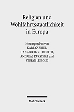 Buchcover „Religion und Wohlfahrtsstaatlichkeit in Europa“
