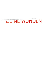Buchcover „Deine Wunden. Passionsimaginationen in christlicher Bildtradition und Bildkonzepte in der Kunst der Moderne“