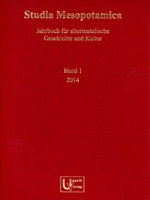 Buchcover „Studia Mesopotamica“