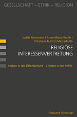Buchcover „Religiöse Interessenvertretung“
