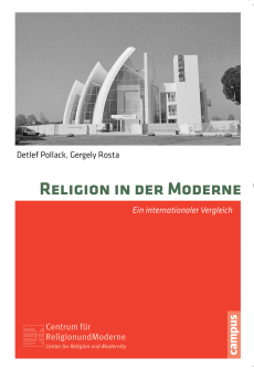 Buchcover "Religion in der Moderne"