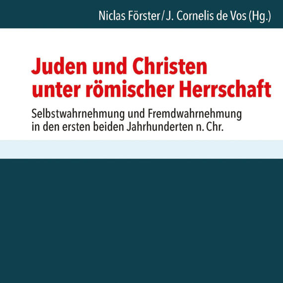 News Buch Juden Und Christen Unter Roemischer Herrschaft 1 1