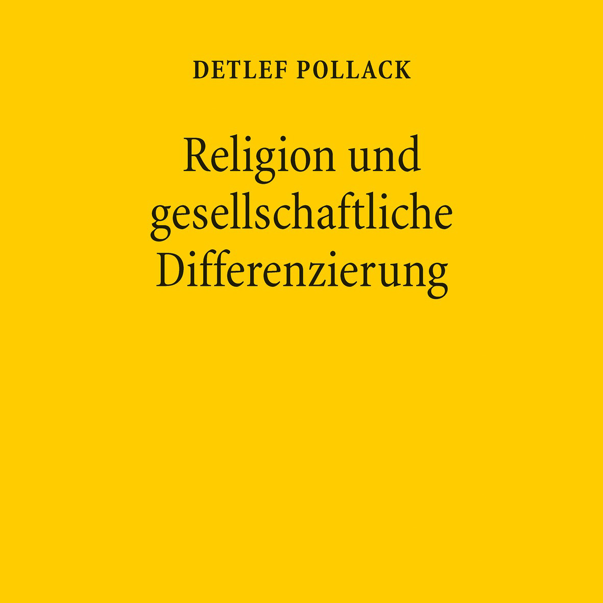 2016 Cover Pollack Religion Mohr Siebeck 1 1