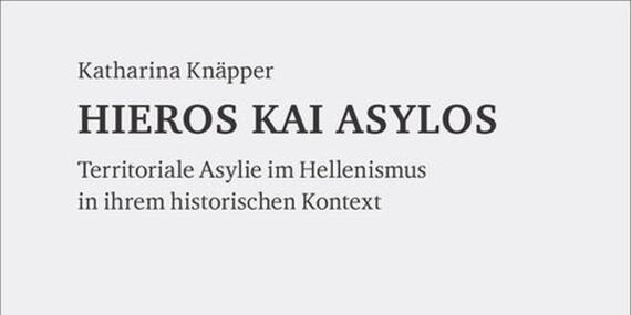 News Buch Territoriale Asylie Im Hellinismus Knaepper 2 1