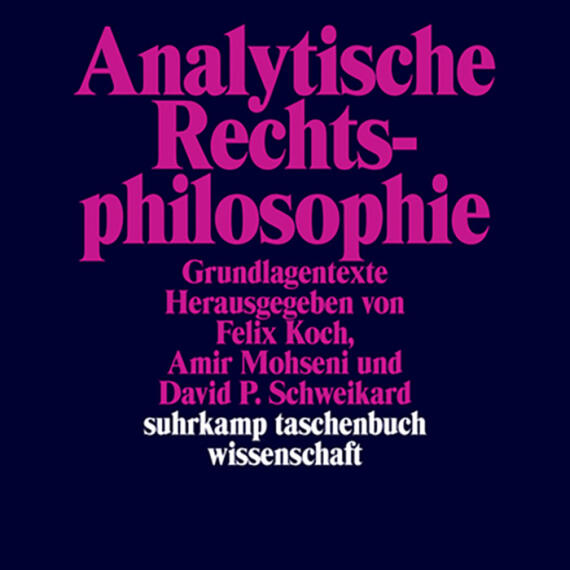 News Buch Analytische Rechtsphilosophie 1 1