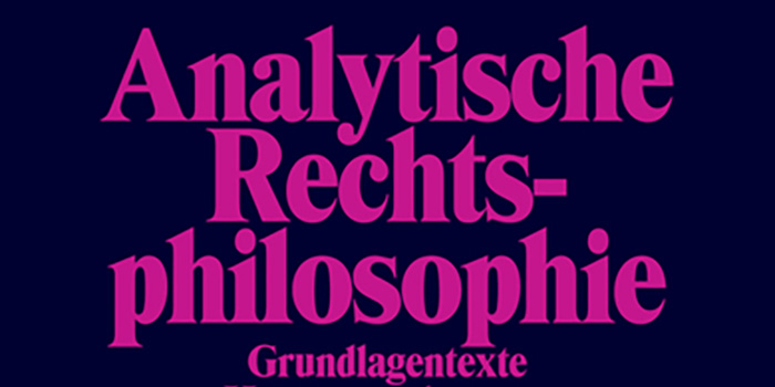 News Buch Analytische Rechtsphilosophie 2 1