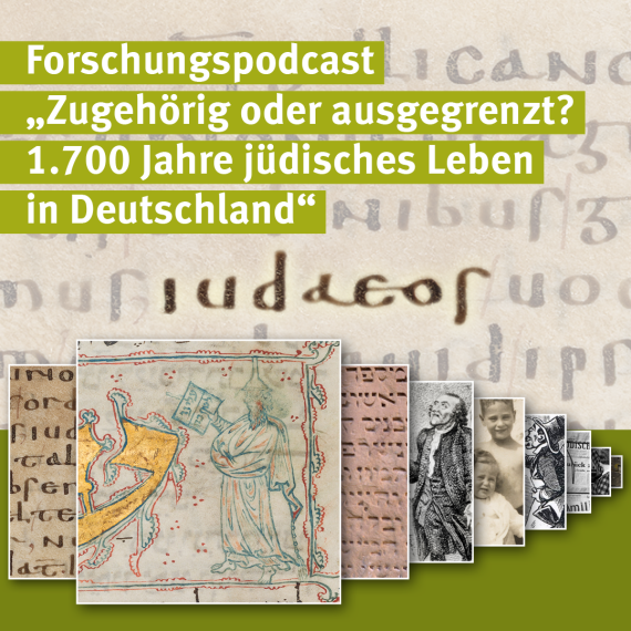 P-1-2-2102-22 Podcast Sharepic Serie Juedischesleben 1x1 2