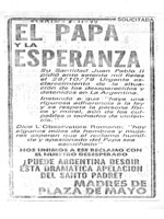 Leaflet from Argentinia 