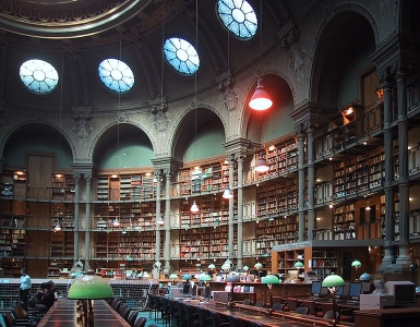 Biblioth _que Nationale De France _site Richelieu _salle Ovale_