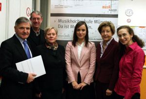 Preisverleihung am 17.12.2013 in der Musikhochschule Münster