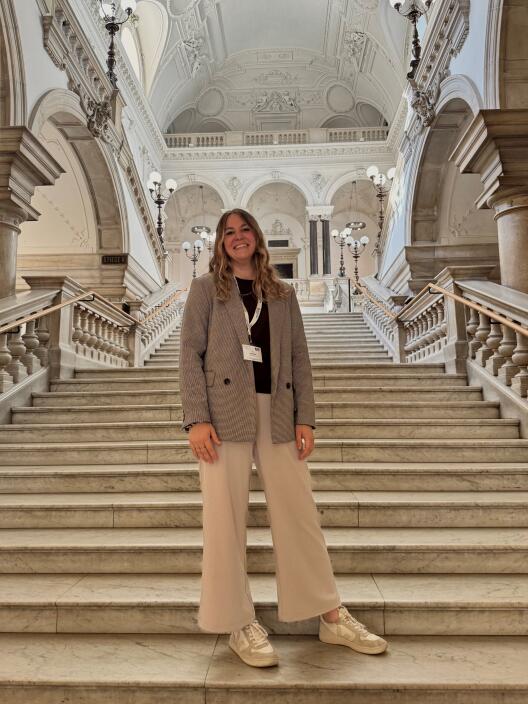 Die Geförderte Luisa Wellems in Wien